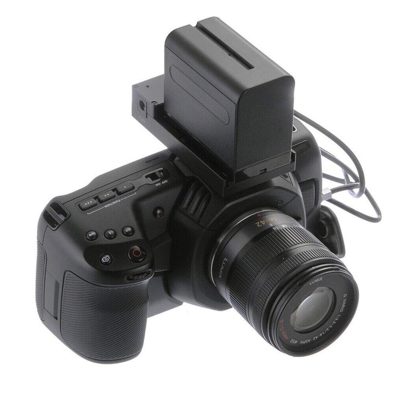 FOTGA Power Adapter Cable for NP-F970 Battery Plate Buckling Board to Power Blackmagic Pocket Cinema Camera 4K 6K BMPCC 4K Movie Camera, Compatible with Sony NP-F970 F960 F770 F750 F570 F550 Battery - Image 4